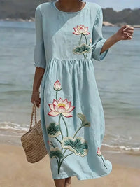 Vanessa™ | Abito Floreale Elegante