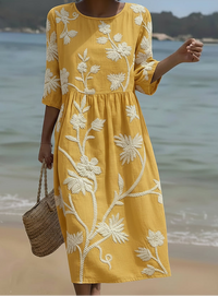 Lauren™ | Abito Floreale Elegante