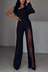 Ines - Tuta moderna a gambe larghe