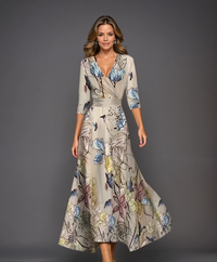 Aria™ | Abito Chic con Stampa Floreale
